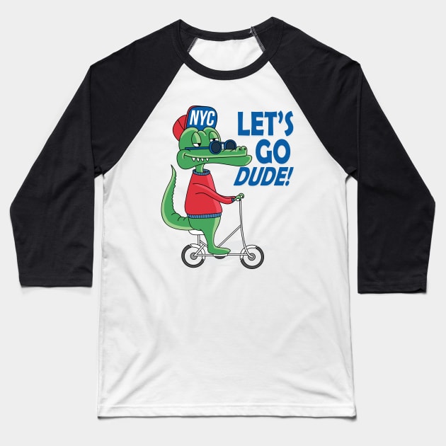 New York Gator Baseball T-Shirt by D3monic